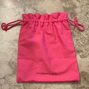 Hudson Bay cloth satchel bag La Baie D’Hudson Pink